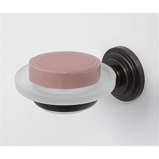 Мыльница стекло, темная бронза, WasserKRAFT K-7329 