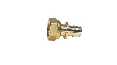 Штуцер с нак. гайкой латунный 20x1/2'  (HFWQE00040) Hipex (30)