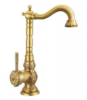 Смеситель д/кухни "Jasmaine" бронза (6645B) LEMARK 