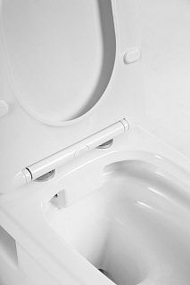 Унитаз подвесной Belbagno "LOTO" безободк. с сид. м/л (BB070CHR + BB070SC)/BB070CHR/SC) 