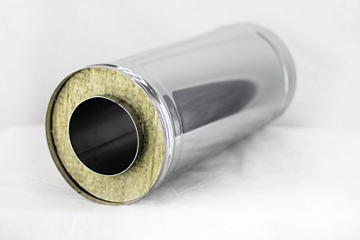 Сэндвич К 180/250  1,0 м  нерж 1 мм (AISI 304) / нерж 0,5 мм