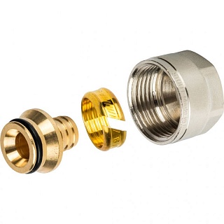 Фитинг резьбозажимной 16х2,0 - 3/4" евроконус (10/100) (SFC-0020-001620) STOUT