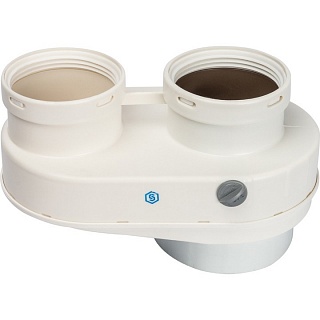 Адаптер для раздельных труб DN80/80 STOUT SCA-8080-210002 (совместим с Baxi) 