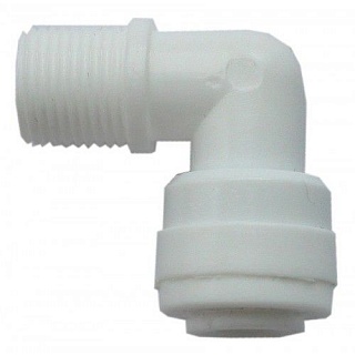 Фитинг угловой НР1/8"-Т1/4" с обратным клапаном СV-02-2SS-EZ