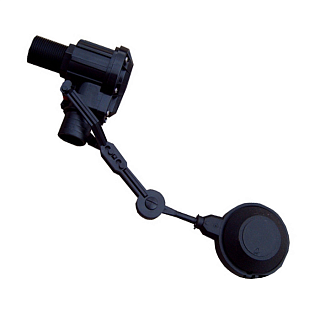 Клапан поплавковый 1/2" для воды QuickStop (для пласт.ёмкостей)(0,2-6бар,2,2м3/ч max)  ВЫГОДА