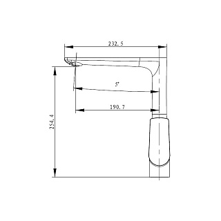 Смес д/кухни Kaiser Atrio ф35 бок. белый хром (60044)