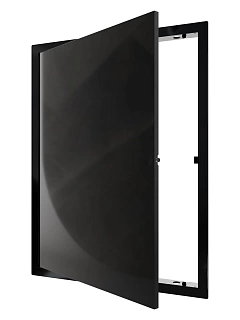 Сантехнические люки L3040N BLACK с магн. замком 300х400 (327х427) с фланцем (10)