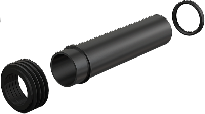 Прокладка + патрубок+ гофр.прокладка,  ALCAPLAST М901