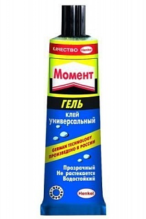 Клей МОМЕНТ "гель" 30мл (10) (997778) туба в шоу-боксе