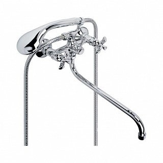 Смеситель д/ванны IRIS керамика  картриджное переключение 202I ARGO 19838