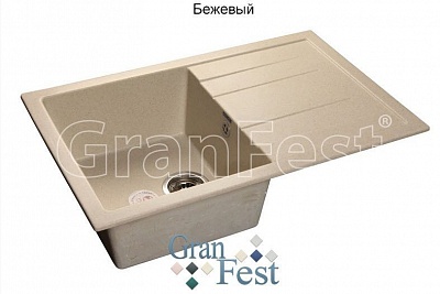 Кухонная мойка Granfest  Quadro GF-Q780L