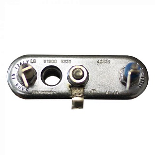 ТЭН д/сма 1900W (прям.с отв.L=180, R12, M130) М3406049 Samsung 