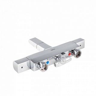 Универсальный смеситель для ванны с термостатом, Uniterm, IDDIS, UNISB02i74WA