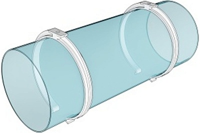 Держатель RDH D150/160 пластик (50)