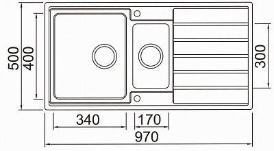 Кухонная мойка Seaman Eco Roma SMR-9750B