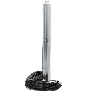 Насос скваж 3,5" ASP1E-60-90, G1"вн.р., Qmax=50л/мин, Hmax=67м, 1х220В, P1=0.8кВт, каб. 45м (3560)