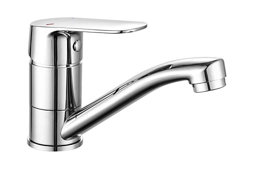 Смеситель д/умывальника "YAMANASHI" (YAM-1012) короткий поворотный излив TOKITO