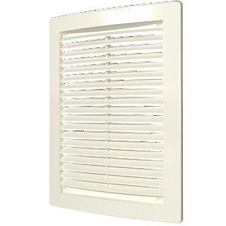 Решетка 3434РЦ IVORY  340х340 (25)