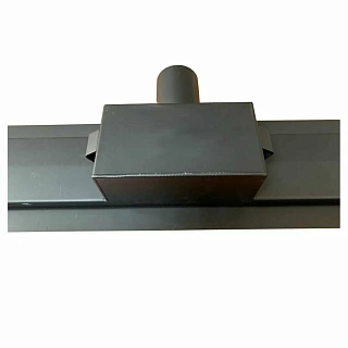 Душевой трап с сухим затвором, горизонтальный черный - 600 мм (4шт)  DL60-C