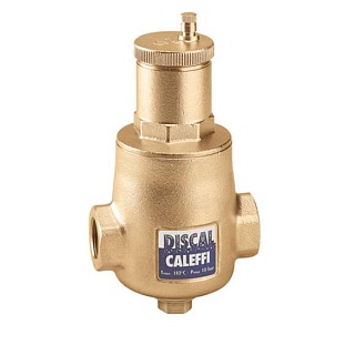 Деаэратор для гор. трубопроводов лат. 1" ВР Caleffi Discal (551006)