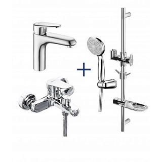 Комплект д/ванной "Point" (0380С) 35 мм.  LEMARK  ВЫГОДА!!