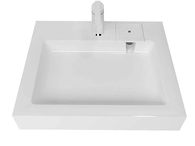  Умывальник на стиральную машину "Стандарт" с/отв. 60*55 в комплекте с кронштейнами Marko