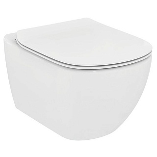 Унитаз подвесной Ideal standard TESI Aquablade сидение тонкое дюропл. (T007901+Т352801)