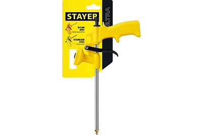 Пистолет д/монт.пены STAYER ULTRA нейлоновый (06860_z02) 
