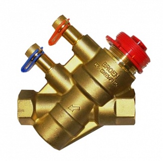 Клапан баланс. Ballorex Dynamic Ду50 р/р Py25, 5180-12660л/ч, с измер. ниппелями