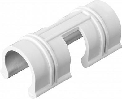Зажим GRINDA для крепления пленки к каркасу парника, d=12мм, цвет белый, 20шт 422317-12 АКЦИЯ!