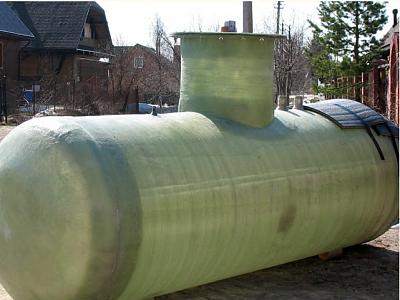Септик емкость накопительная ЕН-ВК-10 (10куб.м.) (d-1800. L-4000мм) 