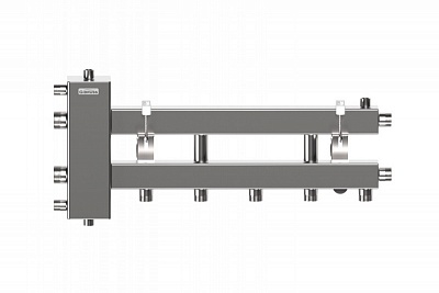 Балансир. коллектор BMSS-100-3D Pmax=100 кВт (2 вверх, 1 в сторону) AISI304