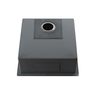 Мойка нерж врезная  MELANA 50х50 (3,0х200) сатин ProfLine без отверстия (R5050W)