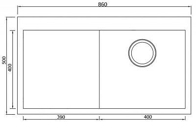 Кухонная мойка Seaman Eco Marino SMV-Z-860L