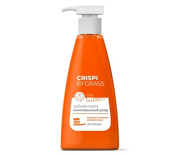 Зубная паста Crispi. Комплексный уход (флакон 250мл) /6 126078 ВЫГОДА