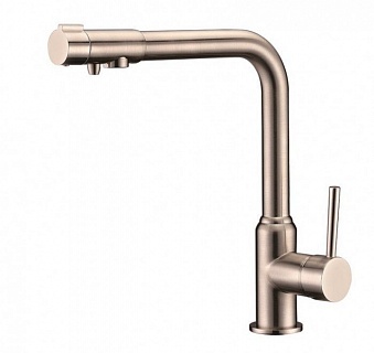 Смес д/кухни Kaiser Teka под фильтр, никель ф35 (13044-5)