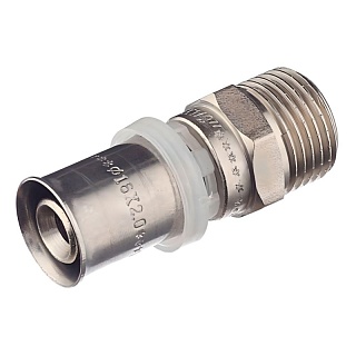 Соединитель н/р 20-1/2" M пресс VRKS203M Vieir (220/10)