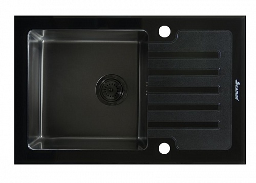 Кухонная мойка Seaman Eco Glass SMG-780B Gun (PVD)