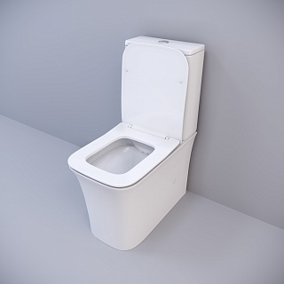 Унитаз-компакт Cerutti SPA "MARMOLADA" белый безободковый сид.дюропл. м/лифт CT7777 АКЦИЯ!!