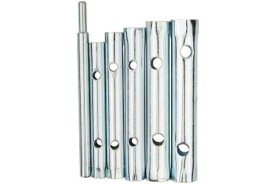 Набор трубных ключей 6 шт. 8-17 КУРС(63721)