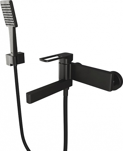 Смеситель для ванны, графит, Slide, IDDIS, SLIGM00i02