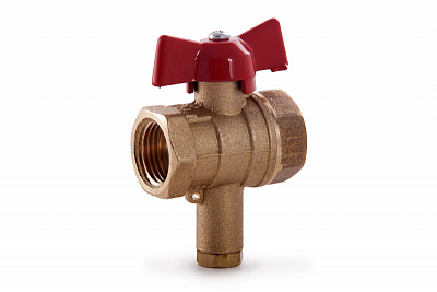 Кран шаровой для монтажа термодатчика Ду20 Н00002391 Пульсар