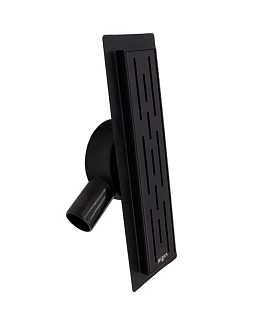 Душевой трап поворотный 360°- 800 мм с сухим затвором, черный  DL80-360-C