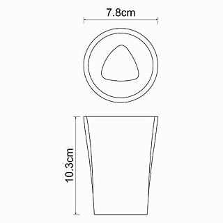 Стакан К-37728 Oher WasserKRAFT