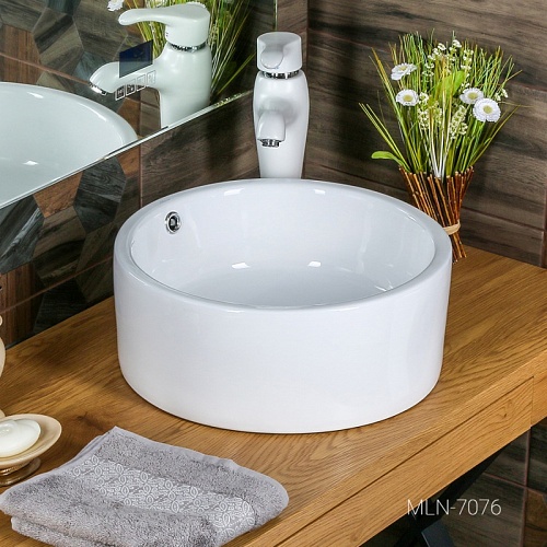 Умывальник фигурный 7076 MELANA