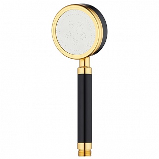 Лейка д/душа ARGO GOLD  AGD 20.1109М алюминий черный/золото  (блистер) 