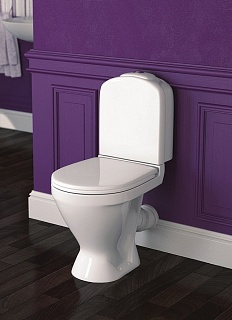 Унитаз-компакт "CLASSIC Basic " в комп.сиденье мультилифт термопл. б/съем (Самара) 