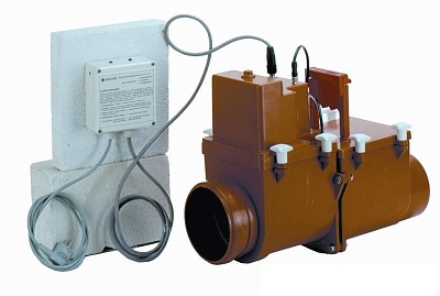 HL 710.2 ЕРС 2-х камерный канализ. затвор с электроприводом DN 110