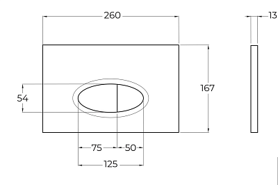 Система инсталляции д/унитаза BELBAGNO BB026 с кнопкой хром мат.BB050CR.MAT