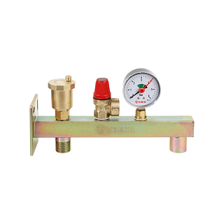 Группа безопасности настенная  сталь 3bar (AQ1058) Vieir  (20)